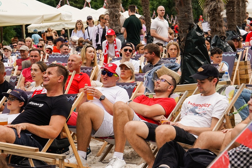 Strefa Kibica w Beach Barze Port Węglowy