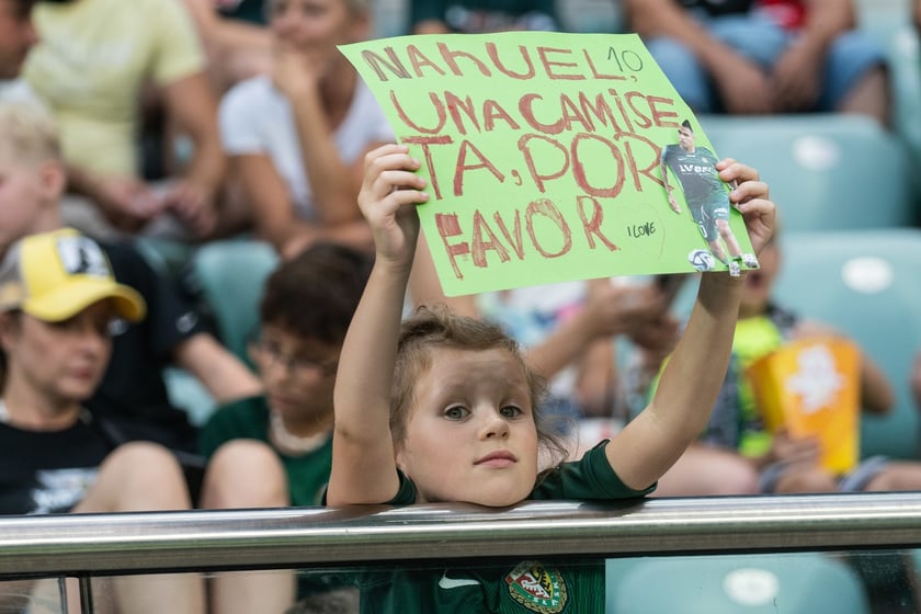Kibice na meczu Śląska z Rygą / 1 sierpnia 2024 / Tarczyński Arena