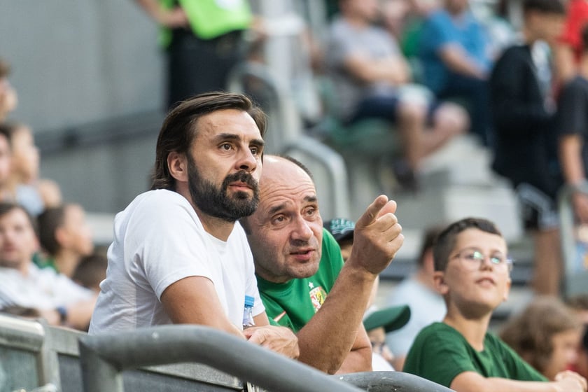 Kibice na meczu Śląska z Rygą / 1 sierpnia 2024 / Tarczyński Arena