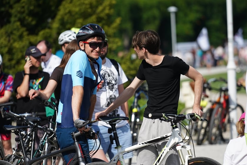 Niedzielny piknik rowerowy przed 81.edycją Tour De Pologne