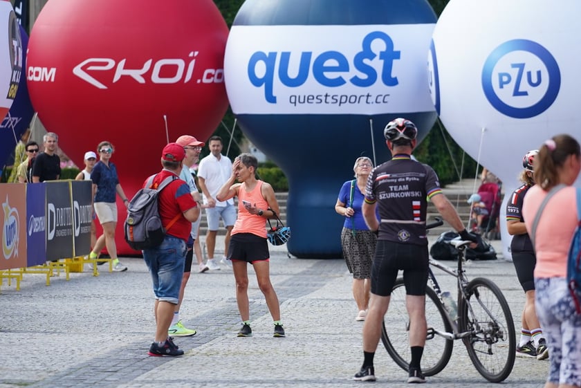 Niedzielny piknik rowerowy przed 81.edycją Tour De Pologne