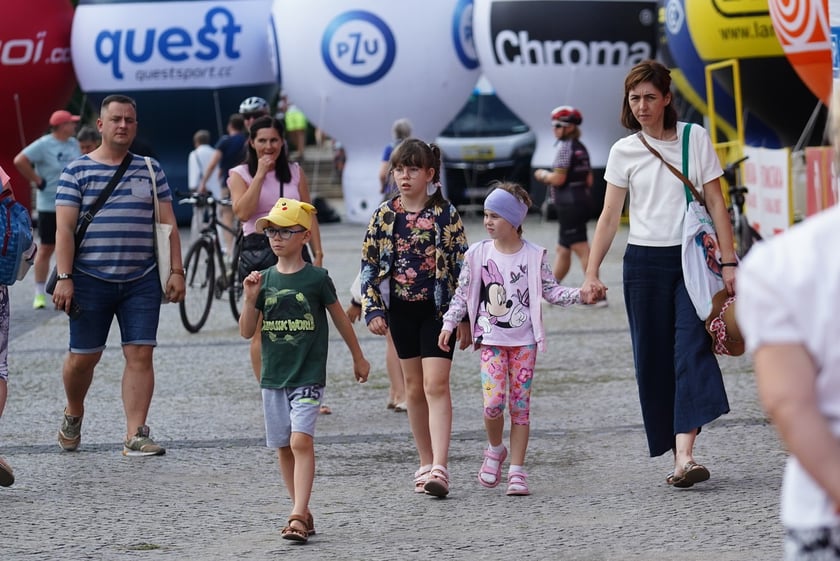 Niedzielny piknik rowerowy przed 81.edycją Tour De Pologne