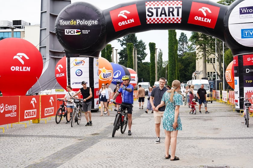 Niedzielny piknik rowerowy przed 81.edycją Tour De Pologne