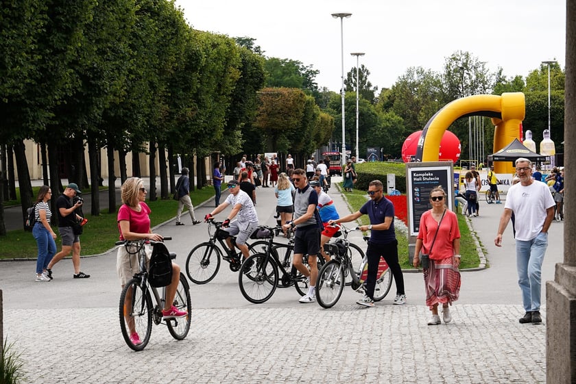 Niedzielny piknik rowerowy przed 81.edycją Tour De Pologne