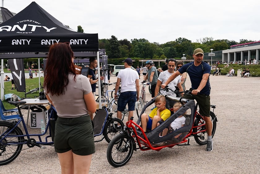 Niedzielny piknik rowerowy przed 81.edycją Tour De Pologne