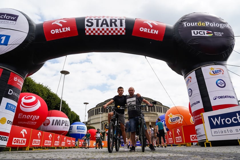 Niedzielny piknik rowerowy przed 81.edycją Tour De Pologne