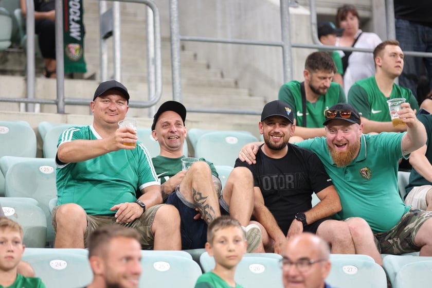 Zdjęcia kibiców z meczu WKS Śląsk Wrocław - FC St. Gallen