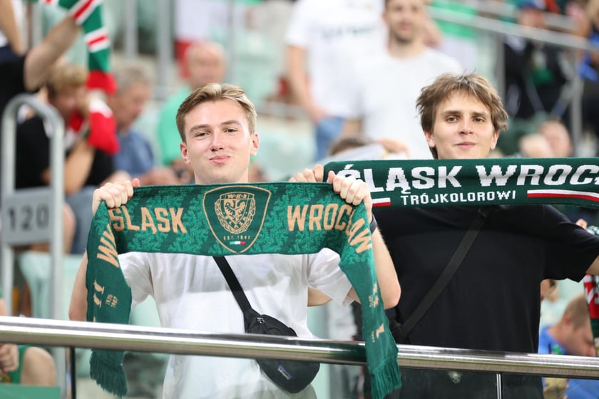 Zdjęcia kibiców z meczu WKS Śląsk Wrocław - FC St. Gallen