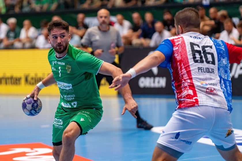 Śląsk Wrocław - Gwardia Opole, hala Orbita, 1 września 2024