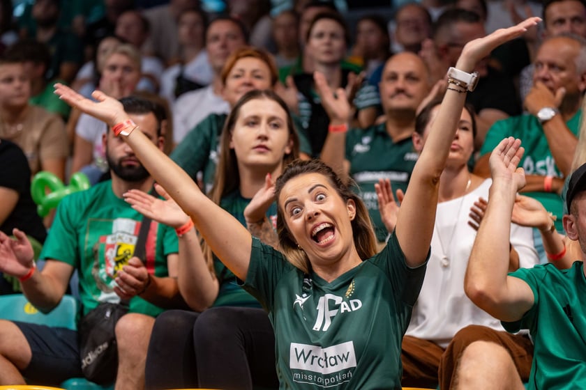 Śląsk Wrocław - Gwardia Opole, hala Orbita, 1 września 2024