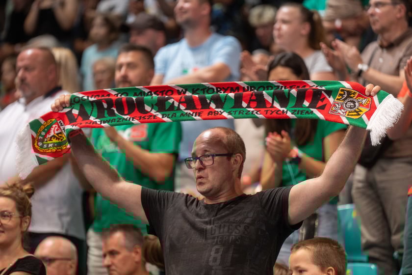 Śląsk Wrocław - Gwardia Opole, hala Orbita, 1 września 2024