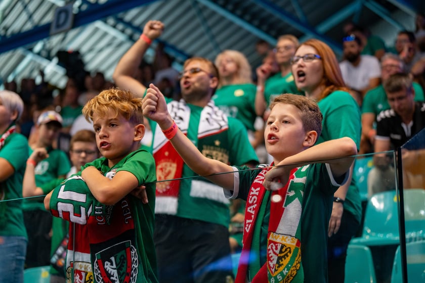 Śląsk Wrocław - Gwardia Opole, hala Orbita, 1 września 2024
