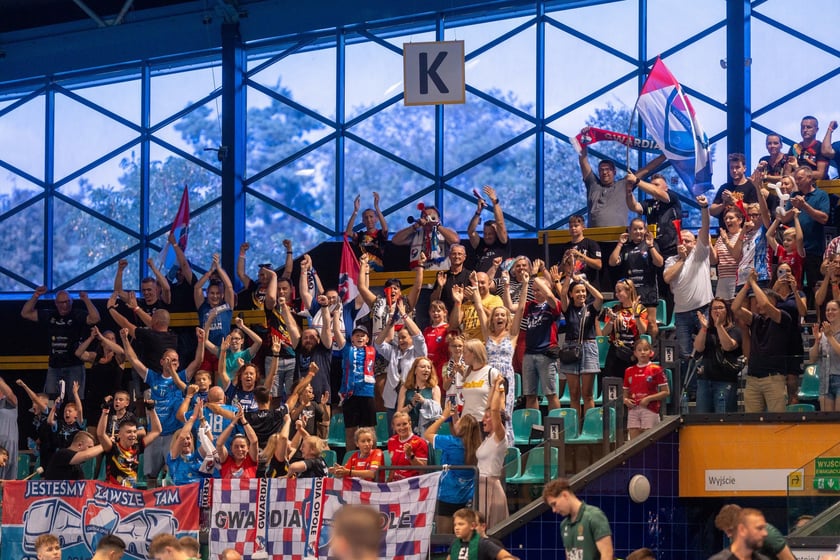 Śląsk Wrocław - Gwardia Opole, hala Orbita, 1 września 2024