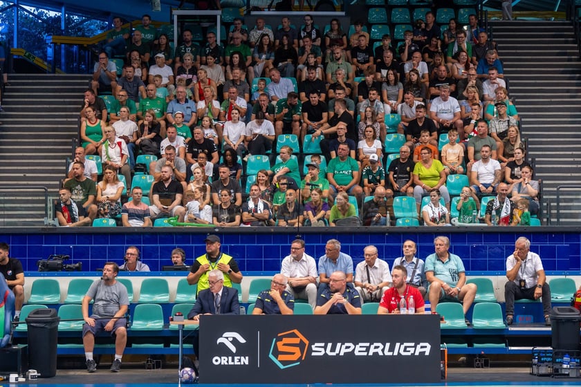 Śląsk Wrocław - Gwardia Opole, hala Orbita, 1 września 2024