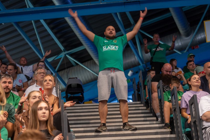 Śląsk Wrocław - Gwardia Opole, hala Orbita, 1 września 2024