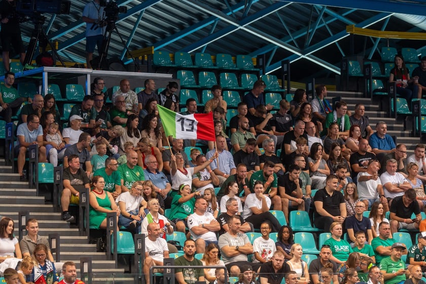 Śląsk Wrocław - Gwardia Opole, hala Orbita, 1 września 2024