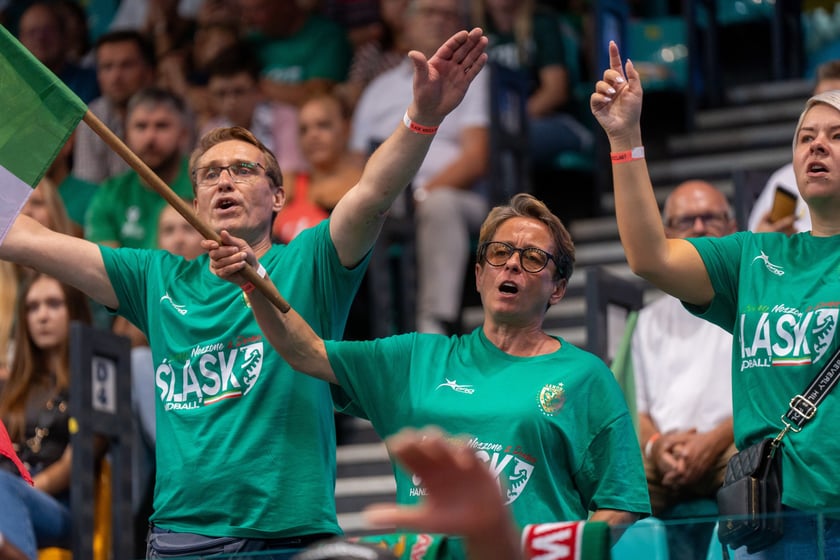 Śląsk Wrocław - Gwardia Opole, hala Orbita, 1 września 2024