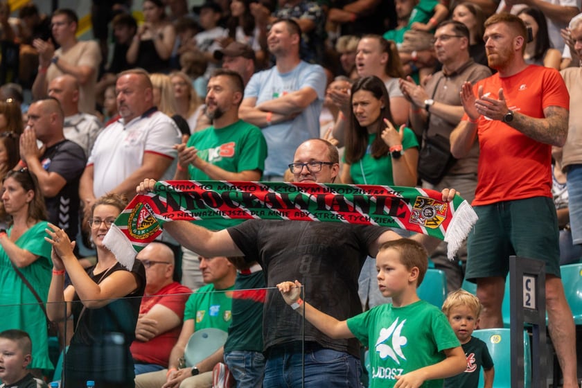 Śląsk Wrocław - Gwardia Opole, hala Orbita, 1 września 2024