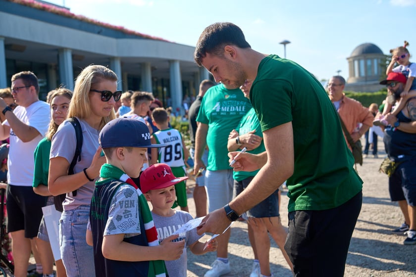 Prezentacja koszykarzy Śląska - 1 września
