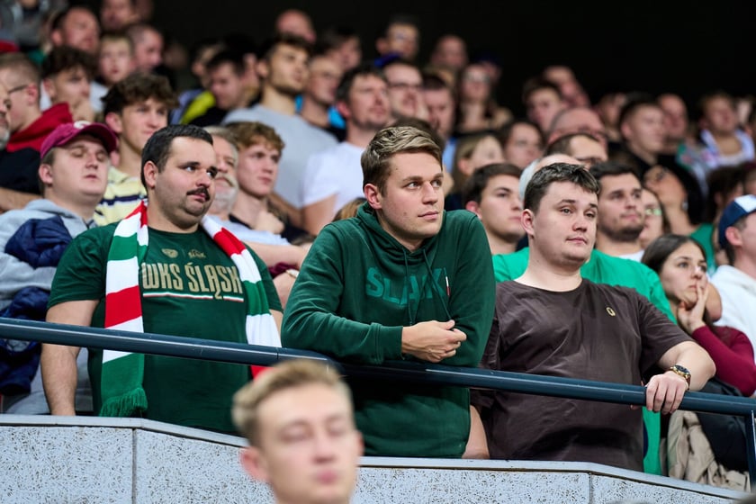 Zdjęcia z meczu Śląska - Falco, 2 października 2024, Hala Stulecia