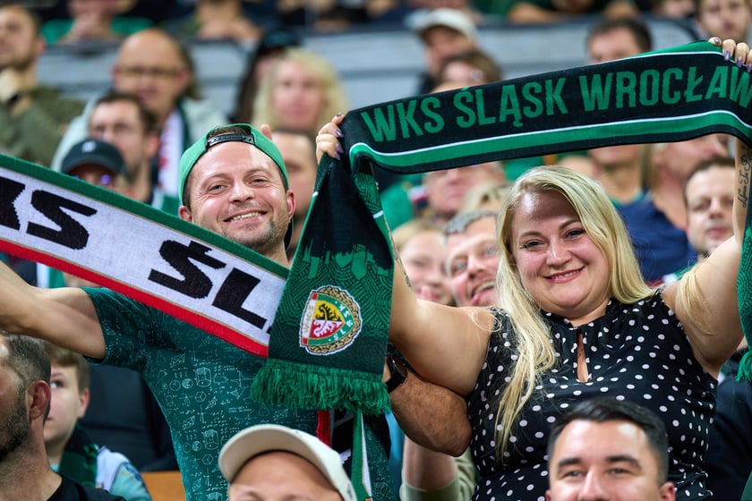 Zdjęcia z meczu Śląska - Falco, 2 października 2024, Hala Stulecia