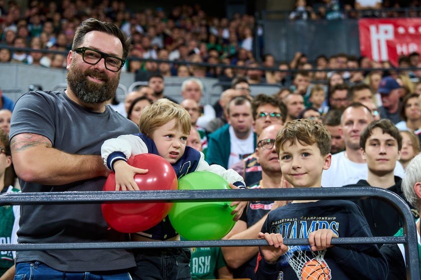 Zdjęcia z meczu Śląska - Falco, 2 października 2024, Hala Stulecia