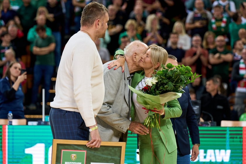 Zdjęcia z meczu Śląska - Falco, 2 października 2024, Hala Stulecia