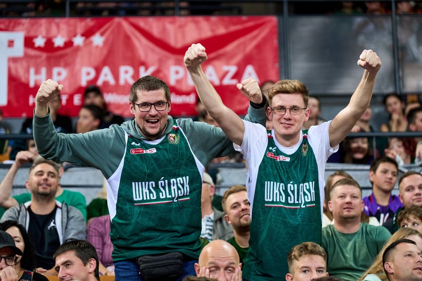 Zdjęcia z meczu Śląska - Falco, 2 października 2024, Hala Stulecia