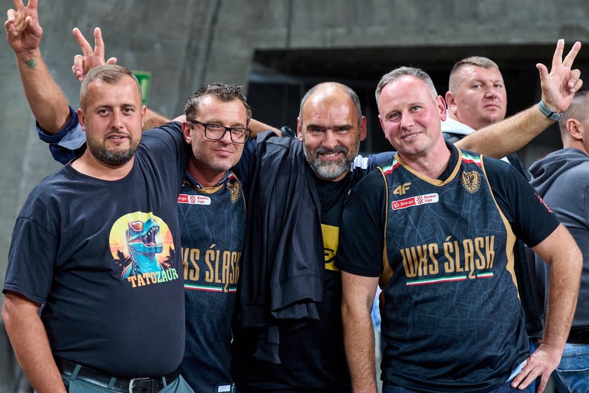 Zdjęcia z meczu Śląska - Falco, 2 października 2024, Hala Stulecia