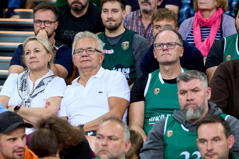 Zdjęcia z meczu Śląska - Falco, 2 października 2024, Hala Stulecia