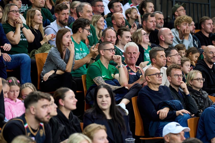 Zdjęcia z meczu Śląska - Falco, 2 października 2024, Hala Stulecia