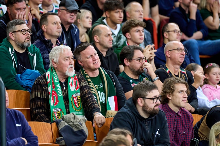 Zdjęcia z meczu Śląska - Falco, 2 października 2024, Hala Stulecia