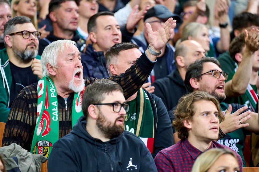 Zdjęcia z meczu Śląska - Falco, 2 października 2024, Hala Stulecia