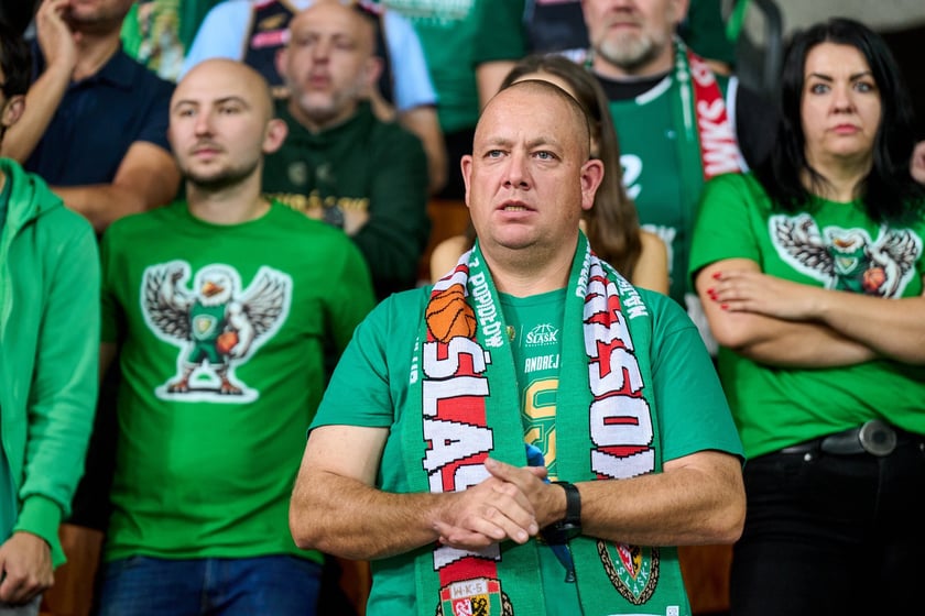 Zdjęcia z meczu Śląska - Falco, 2 października 2024, Hala Stulecia