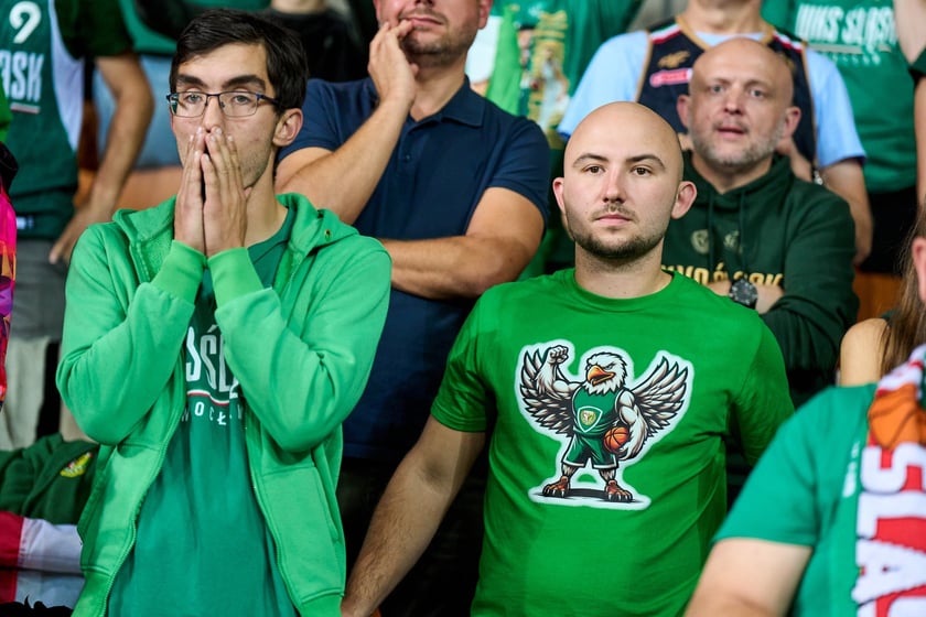 Zdjęcia z meczu Śląska - Falco, 2 października 2024, Hala Stulecia