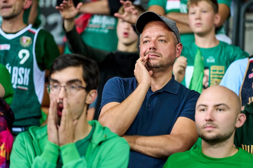 Zdjęcia z meczu Śląska - Falco, 2 października 2024, Hala Stulecia