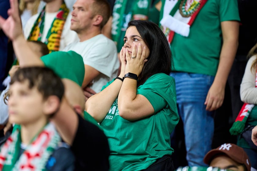 Zdjęcia z meczu Śląska - Falco, 2 października 2024, Hala Stulecia