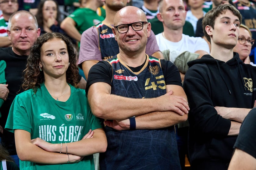 Zdjęcia z meczu Śląska - Falco, 2 października 2024, Hala Stulecia