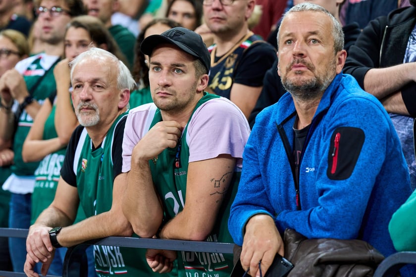 Zdjęcia z meczu Śląska - Falco, 2 października 2024, Hala Stulecia