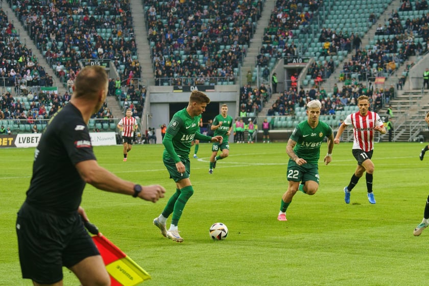 Mecz Śląska Wrocław z Cracovią na Tarczyński Arena