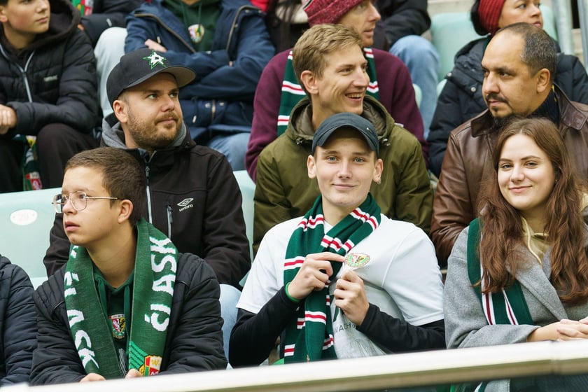 Mecz Śląska Wrocław z Cracovią na Tarczyński Arena