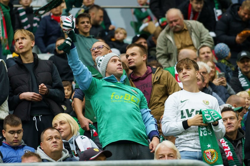 Mecz Śląska Wrocław z Cracovią na Tarczyński Arena