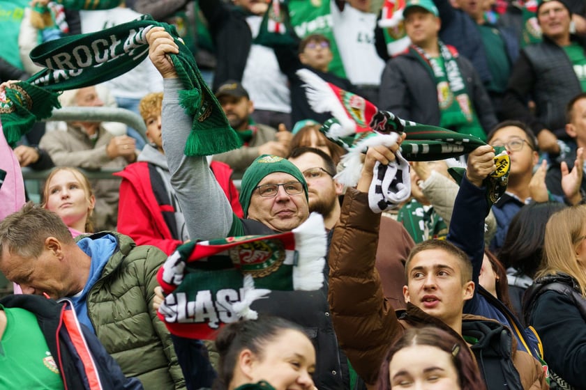 Mecz Śląska Wrocław z Cracovią na Tarczyński Arena