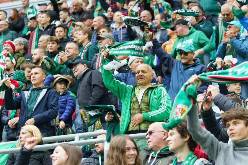 Mecz Śląska Wrocław z Cracovią na Tarczyński Arena