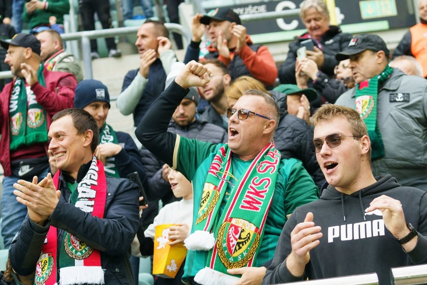 Mecz Śląska Wrocław z Cracovią na Tarczyński Arena
