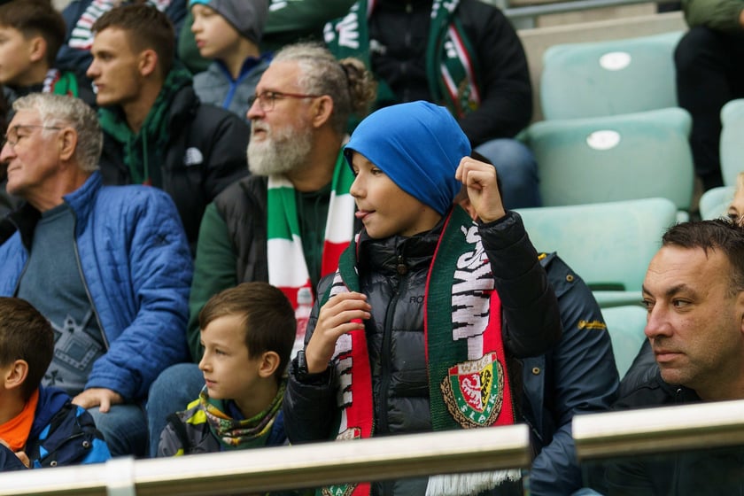 Mecz Śląska Wrocław z Cracovią na Tarczyński Arena