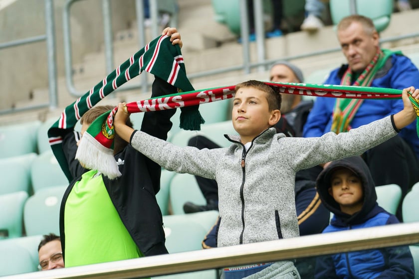 Mecz Śląska Wrocław z Cracovią na Tarczyński Arena
