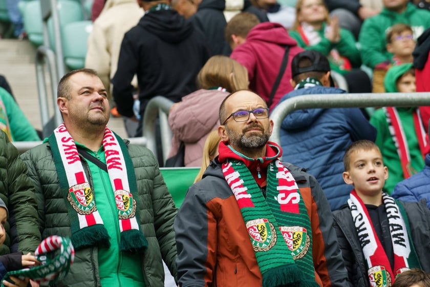 Mecz Śląska Wrocław z Cracovią na Tarczyński Arena