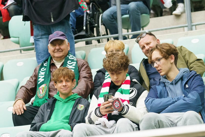 Mecz Śląska Wrocław z Cracovią na Tarczyński Arena