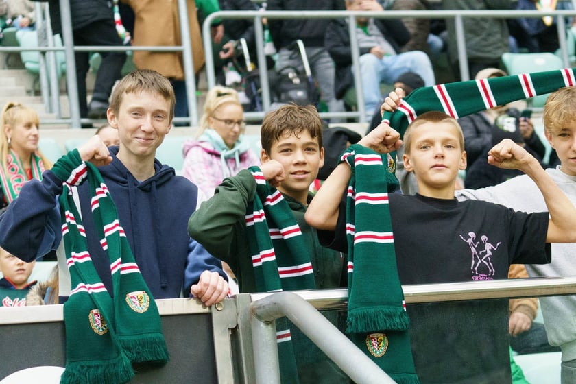 Mecz Śląska Wrocław z Cracovią na Tarczyński Arena